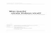 Was macht virale videos viral einflussfaktoren auf die diffusion
