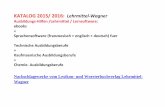 Mechatronik-Katalog 2016: lehrmittel-wagner (ausbildungs-hilfen: deutsch-englisch lernsoftware + lexika)