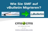 Wie Sie SMF auf vBulletin Transferieren Mit CMS2CMS