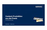 Content-Produktion aus der Praxis â€“ Von der Idee zum Inhalt â€“ SEO Campixx 2017