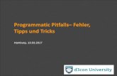 d3con University 2017 - Programmatic Pitfalls