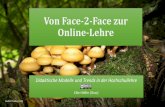 Von Face-2-Face  zur Online-Lehre: Didaktische Modelle und Trends in der Hochschullehre