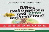 Leseprobe Buch: „Alles betonieren und grün anstreichen“ bei Pax et Bonum Verlag Berlin