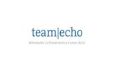 TeamEcho - Mitarbeiterzufriedenheit auf einen Blick