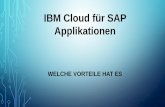 Cloud für SAP Applikationen