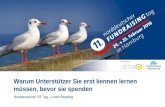 Fundraisingtag Hamburg - Warum Unterstützer Sie erst kennen lernen müssen, bevor sie spenden