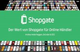 Der Wert von Shopgate für Online-Händler