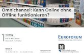 Vortrag Prof Drüner: Zukunft Drogeriemarkt