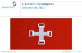 2. Novemberkongress: Was lernen wir für das Schweizer Gesundheitswesen