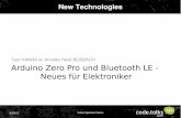 Tam Hanna & Annette Heidi Bosbach - Arduino Zero Pro und Bluetooth LE - code.talks 2015