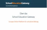 School Education Gateway - Tutorial - How to use in German
