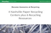 4 Nashville paper recycling centers