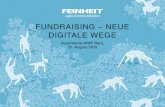 Fundraising – Neue digitale Wege