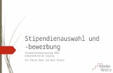 Stipendienauswahl und -bewerbung (Vortrag am Studieninformationstag der Universität Leipzig)