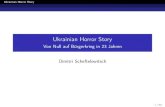 Ukrainian Horror Story