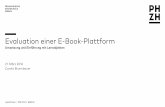 Evaluation einer E-Book-Plattform