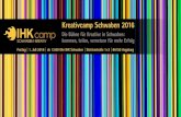 IHKcamp - Kreativcamp Schwaben 2016_Eventflyer