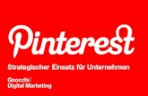 Content Marketing: Pinterest Einsatzmöglichkeiten für Unternehmen