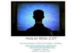 19.11.07 Kurs Hit Web 2.0