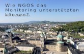 Wie NGOs das Monitoring unterstützen können?