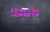 Cryptoparty - Hansjörg Schmidt