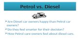 PETROL vs DIESEL cars !