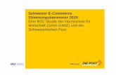 Schweizer E-Commerce Stimmungsbarometer 2015