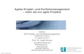 Agiles Projekt-und Portfoliomanagement – mehr als nur agile Projekte