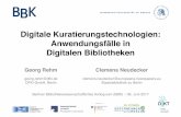 Digitale Kuratierungstechnologien: Anwendungsfälle in Digitalen Bibliotheken