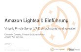 Amazon Lightsail Webinar