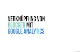 Google Analytics mit Blogger verknüpfen