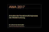 [AWA 2017] Dr. Johannes Schneller: Anhaltender Transformationsprozess der Mediennutzung
