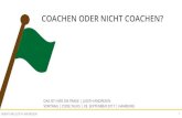 Coachen oder nicht coachen
