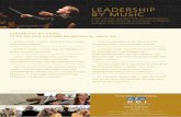 LEADERSHIP BY MUSICleadership-by-music.com/files/lbm/PDF/LBM_Broschuere_Deutsch.pdf · Modul in Ihr Führungskräfte-Entwicklungs- ... Tag 14:30 -15:00 Ankunft ... Tag 09:00 -17:00