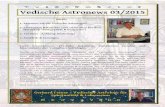 a b c d e f g h i j k l Vedische Astronews 03/2015 · PDF fileIV. 3. Saptamsa, Navamsa IV. 4. Dasamsa, Dvadasamsa ... Dasa-Systeme basierend auf Nakshatras VIII. 2. Dasa-Systeme nach