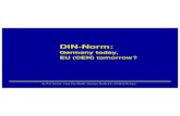 DIN pres Dr Schmitt 21 January - ETIRA Norm.pdf · has to pass the drop test according to DIN EN ... Charts Dr. Grauert and ISO Draft DIN-Test ... Beschriftung genormte Vordrucke
