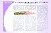 Jahr IX Journal für Psychologische · PDF fileMarlon Reikdal Grafikdesign Evanise M Zwirtes Druck Auflage: 2000 Exemplare - Portugiesisch 1500 Exemplare - Englisch Studientreffen