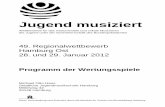 Jugend · PDF fileFranz Schubert (1797-1828) c 5 ... Sechs Lieder für Flöte und Klavier (Arr. Theobald Böhm) Gute Nacht (Andantino) ... Johann Kaspar Mertz (1806-1856) d 1'30 Adagio