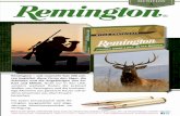 Remington - Helmut Hofmann · PDF fileMunition Verkauf nur über den Fach- und Einzelhandel. Solange Vorrat reicht. Zwischenverkauf vorbehalten. Es gelten unsere Liefer- und Zahlungsbedingungen