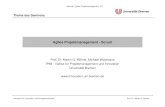 Agiles Projektmanagement - Scrum · PDF fileLehrstuhl für Innovation und Kompetenztransfer Prof. Dr. Martin G. Möhrle Seminar „Agiles Projektmanagement“- S.1 Agiles Projektmanagement