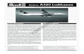 Airbus A320Lufthansamanuals.hobbico.com/rvl/80-4267.pdf · Airbus A320Lufthansa 04267-0389 2008 BY REVELL GmbH & CO. KG PRINTED IN GERMANY Airbus A320 Lufthansa Airbus A320 Lufthansa