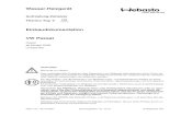 Einbaudokumentation VW · PDF fileHersteller Handelsbezeichnung Typ EG-BE-Nr. / ABE Volkswagen VW Passat 3C e1 * 2001 / 116 * 0307 * ... Motortyp Motorart Leistung in kW Hubraum in