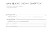 Anleitung für die PCs in der ULB - uni- · PDF fileAnleitung für die PCs in der ULB (aktualisiert 01.09.2016) Druckbare pdf-Dateien erstellen USB-Sticks nutzen Speichern Inhaltsverzeichnis: