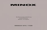 MINOX DTC  · PDF file4 5 Lernen Sie Ihre Wildkamera MINOX DTC 1100 kennen Nehmen Sie sich bitte einen Moment Zeit, um diese Anweisungen und die Sicherheits­ und Wartungs­