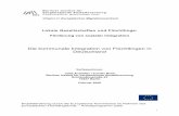 Die kommunale Integration von Flüchtlingen in · PDF file1 Berliner Institut für Vergleichende Sozialforschung Wissenschaftlicher, gemeinnütziger Verein Mitglied im Europäischen