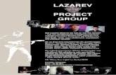 LAZAREV PROJECT GROUPlazarev.de/wp-content/uploads/2017/01/lazarev_project_group... · LAZAREV PROJECT GROUP Igor Lazarev (Gitarre) hat sich im Trio neu formiert – und wer handgemachte,