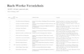 Bach-Werke-Verzeichnis - Bach Cantatas · PDF fileBach-Werke-Verzeichnis BWV To be placed after Title Subtitle & Notes Strength Print: 25 January, 1997 All BWV (All data), numerical