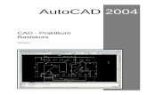AutoCAD - scc.kit. · PDF fileAutoCAD 2004 - Basiskurs - R. Mayer I KAPITEL 1 Einleitung 1 1.1 Der Begriff CAD 1 1.2 Die CA-Begriffsdefinitionen 1 1.3 Ziele des CAD-Einsatzes 3