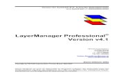 LayerManager Professional© Version v4 · PDF fileLayerManager Professional Einführung • 7 Einführung Überblick Mit dem "LayerManager Professional V4" für AutoCAD R14 und AutoCAD