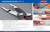 INNOVATION 2012 -  · PDF file13 82 200 Elektro-Installationszange ... für Kupferleiter von 0,7 bis 1,5 und 2,5 mm ... L100 02508/01/02.12/5.000/DE